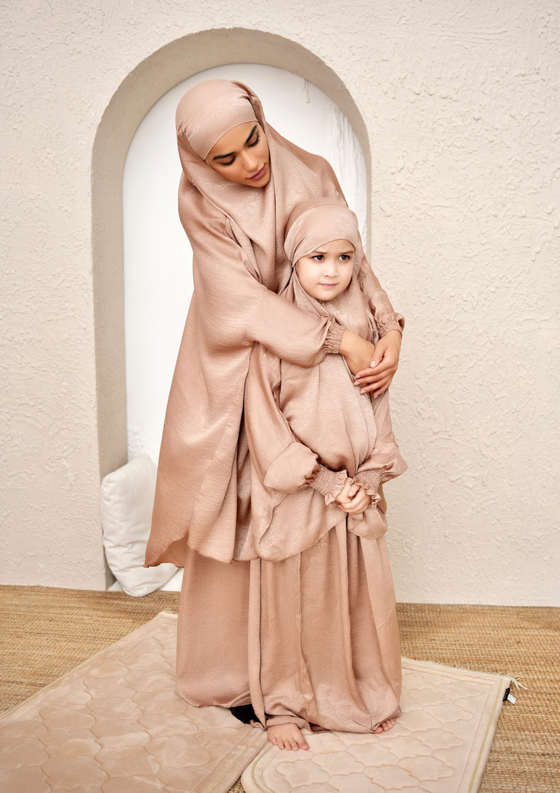 The Matchi- Matchi Jilbab set – “Honey velvet”