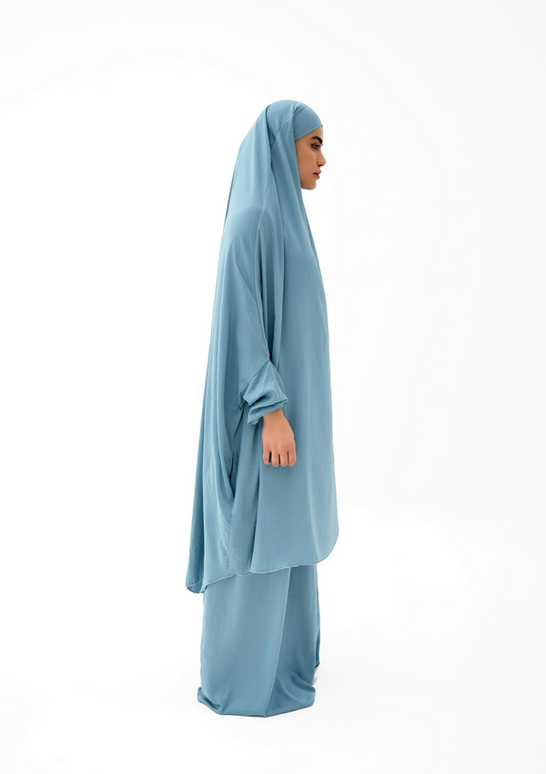 The Jilbab dress – “Ice Queen Blue”