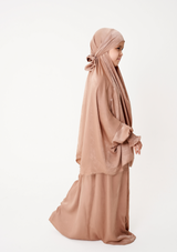 The Mini Jilbab Dress – “Honey velvet”