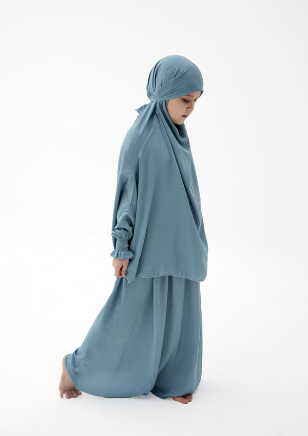 The Mini Jilbab -Ice Queen Blue