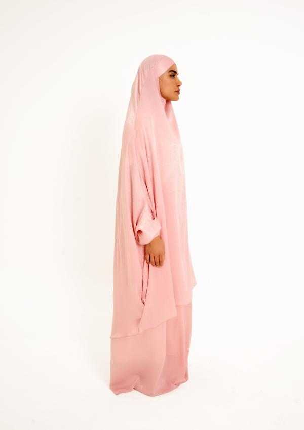 The Jilbab dress – “Pink velvet”