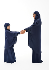 The Matchi- Matchi Jilbab set – “Navy Blue velvet”