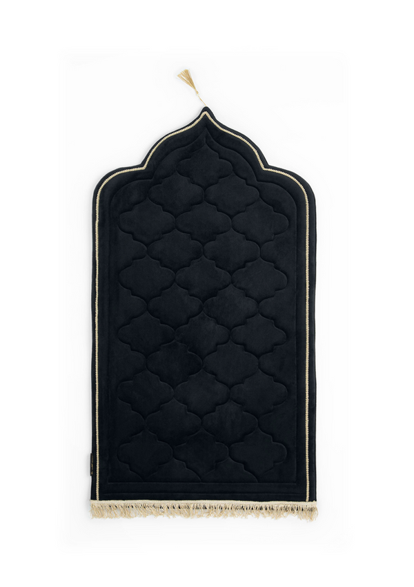 The Kid Velvet Prayer Mat - Black