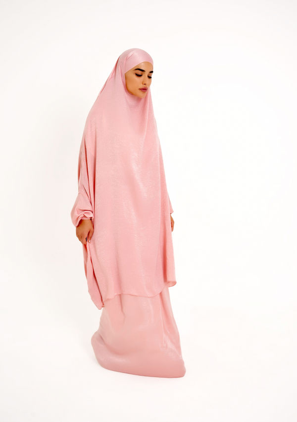 The Jilbab dress – “Pink velvet”