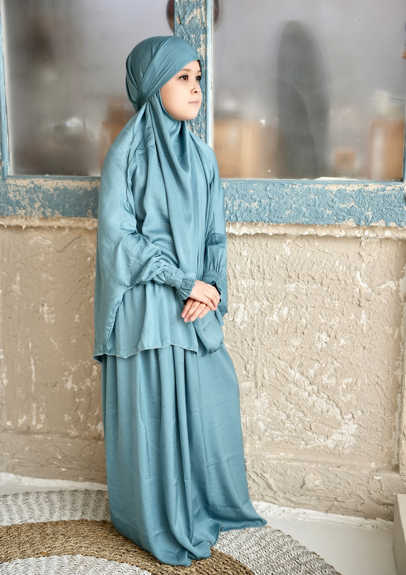 The Mini Jilbab -Ice Queen Blue