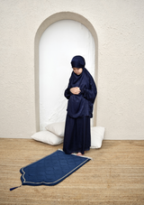 The Kid Velvet Prayer Mat – Navy Blue