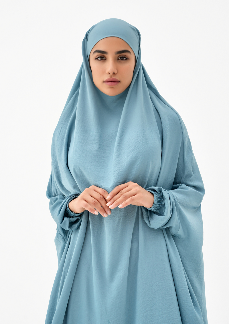 The Jilbab dress – “Ice Queen Blue”