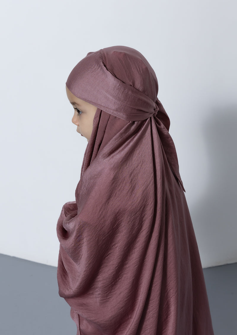 The Mini Jilbab - Rosewood