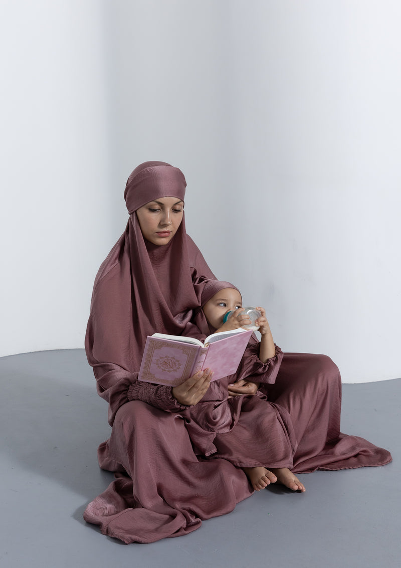 The Mini Jilbab - Rosewood