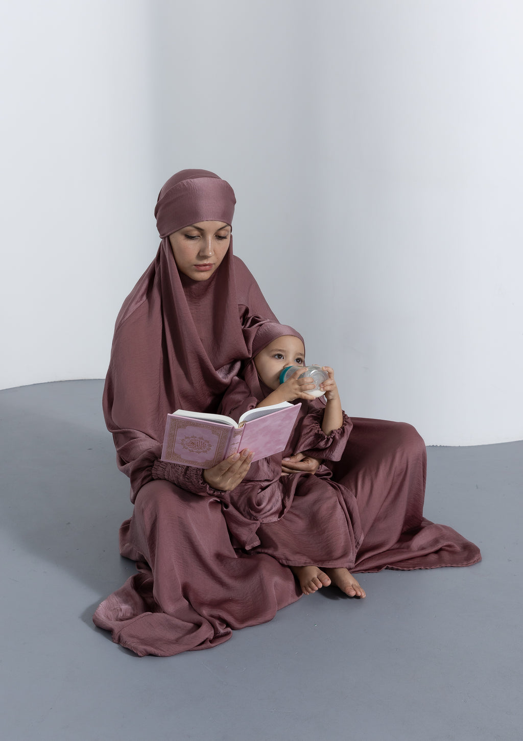 The Mini Jilbab - Rosewood