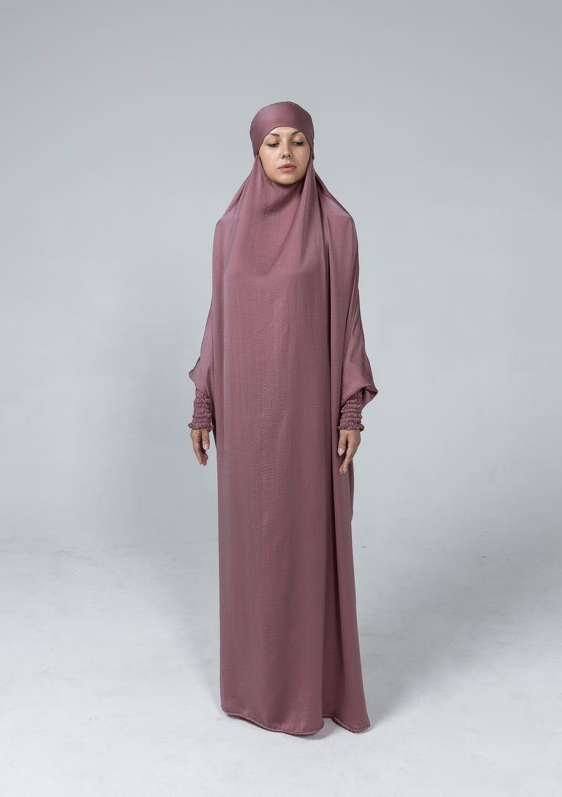 The French Jilbab Dress - Rosewood