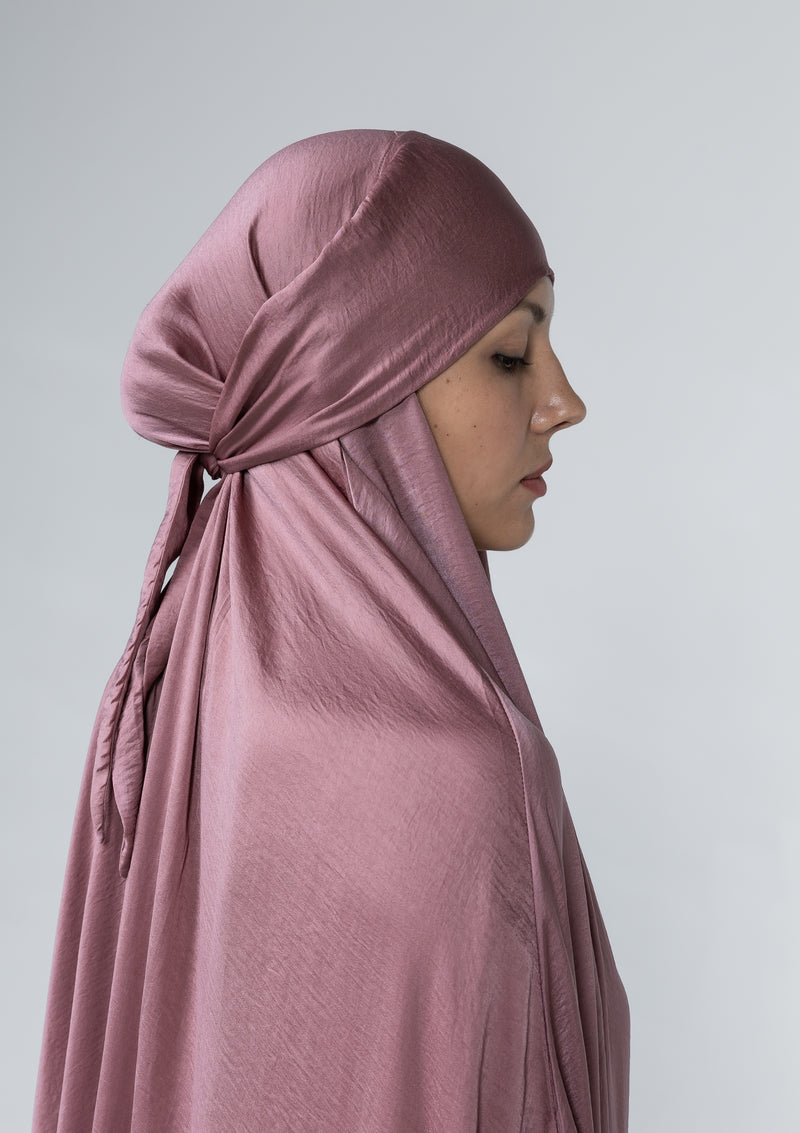 The French Jilbab Dress - Rosewood