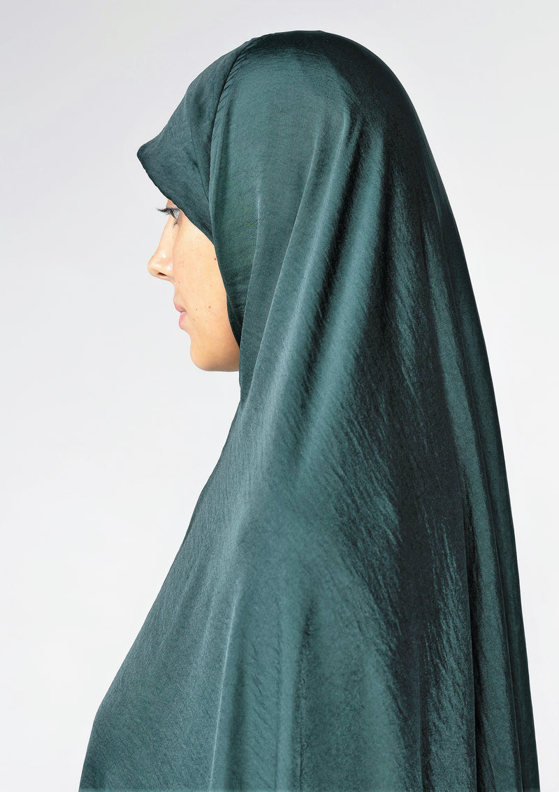 Khimar Suit -  Dark Green