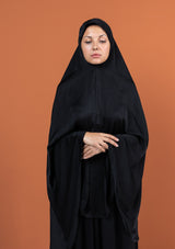 Khimar Dress - Ultra Black