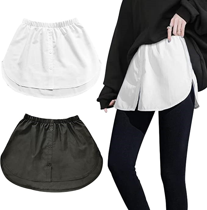 Shirt Skirt Extender - Black