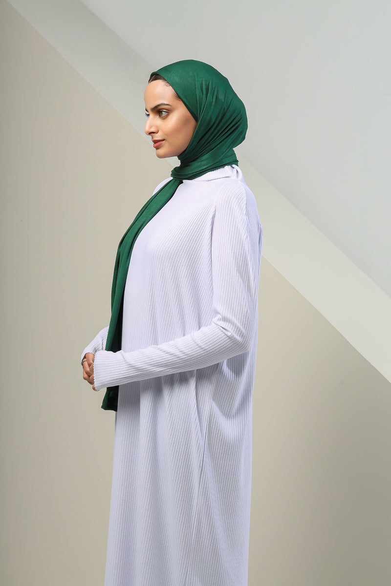 Cotton Instant Hijab - Hollywood Green