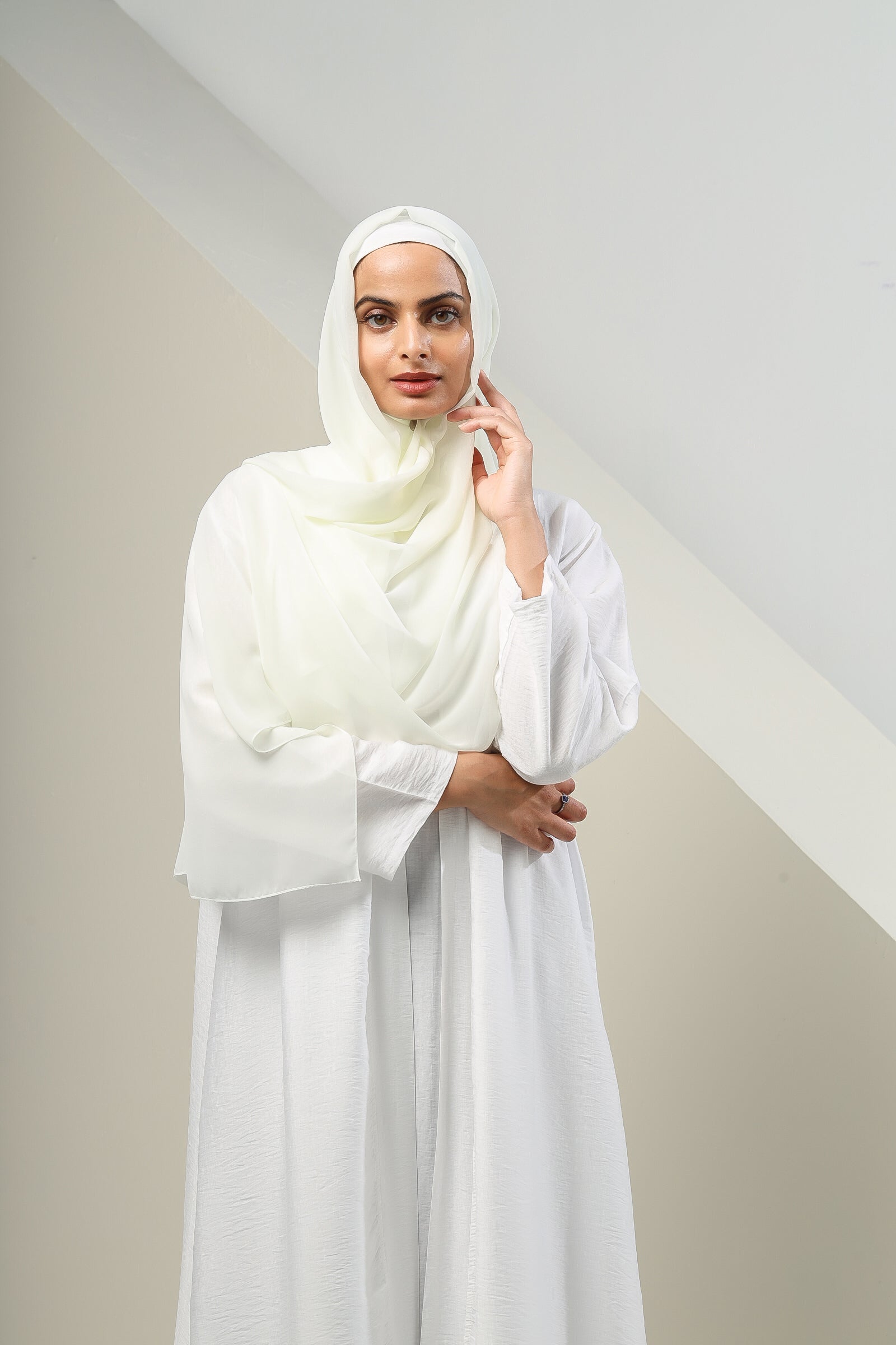 XXL Sheila crepe georgette