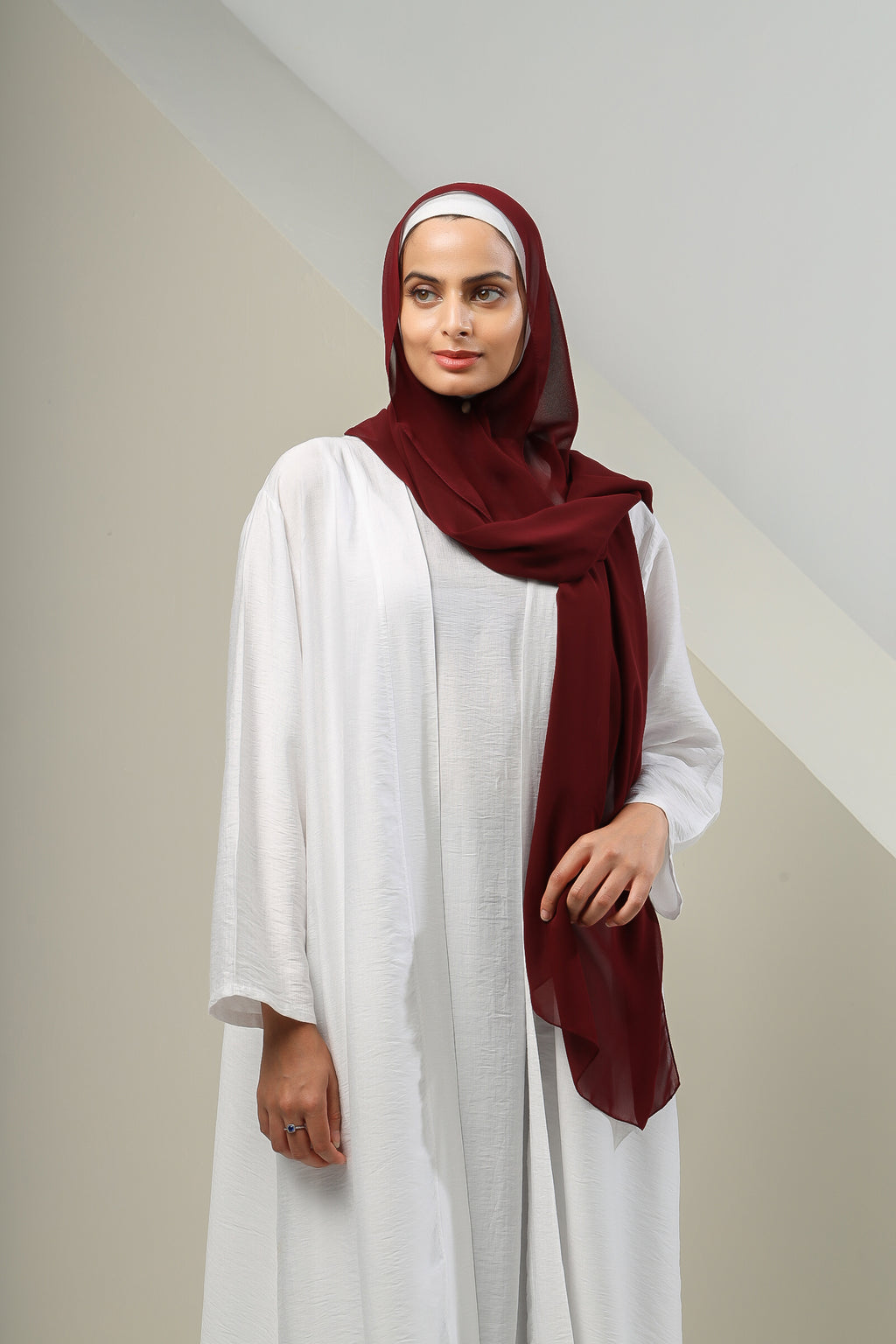 XXL Sheila crepe georgette