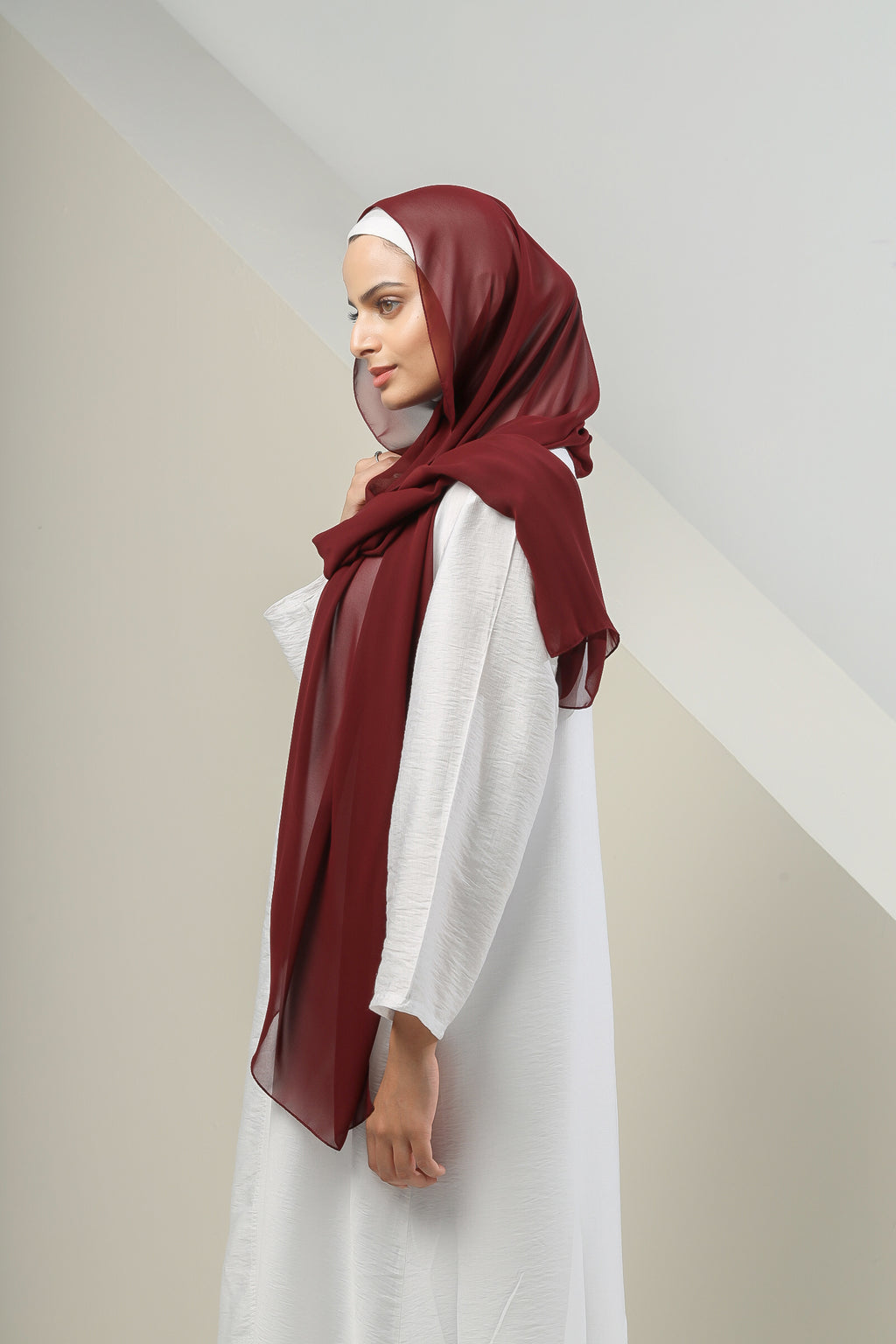 XXL Sheila crepe georgette